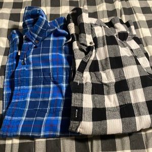 Bundle of 2 St. John’s Bay flannels